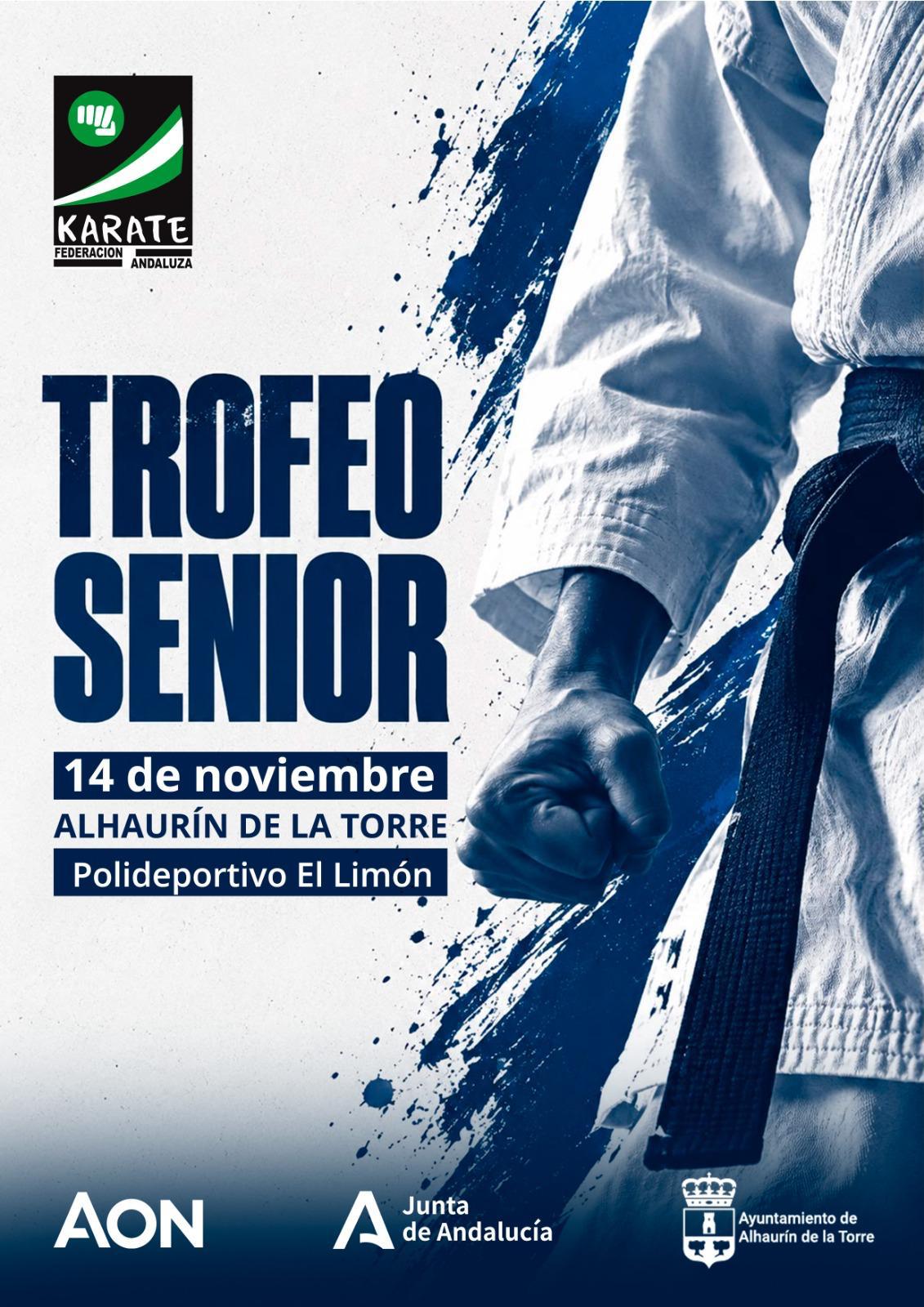 Cartel de TROFEO SENIOR Y PARAKARATE